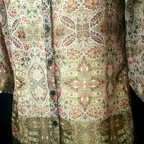 💕LIZ CLAIBORNE* Blouse - Picture 3 of 4